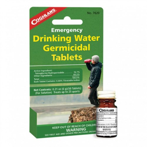 Pastillas purificadoras Drinking Water, Coghlans