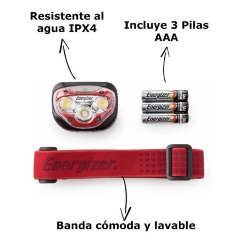 Alternative view of Linterna Frontal Vision HD 300 Lumens, Energizer