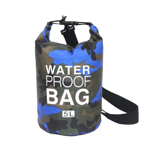 Bolsa seca camuflada, 5 Litros, Basic