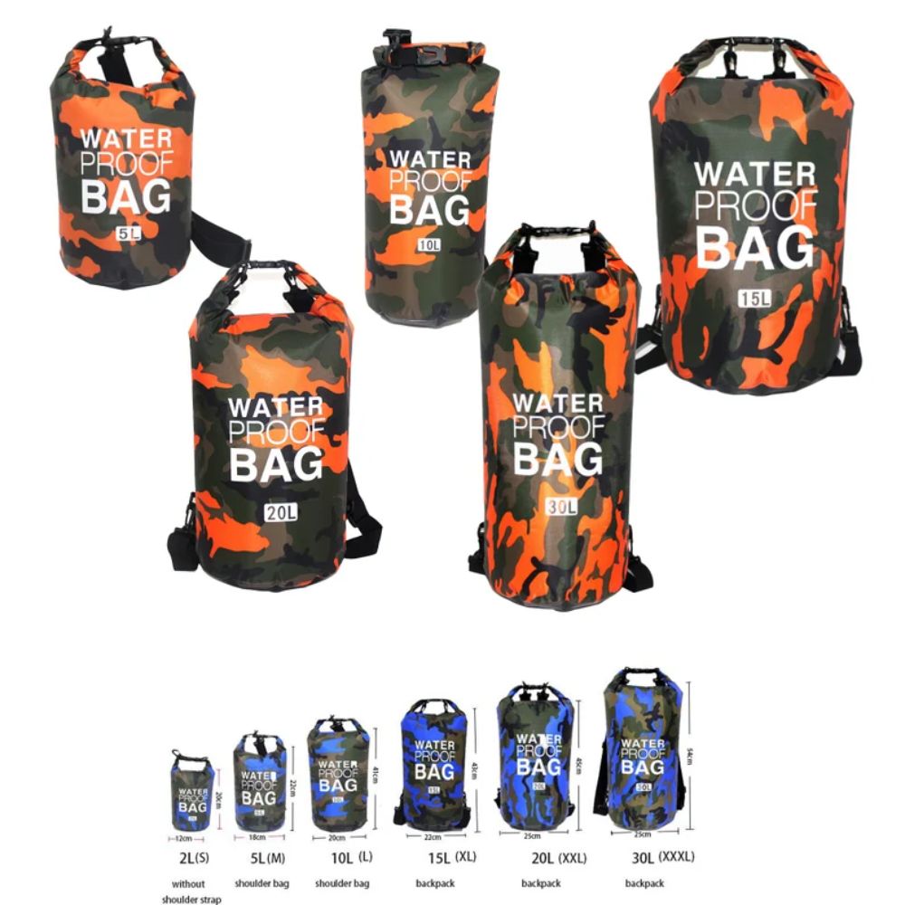 Bolsa seca camuflada, 25 Litros, Basic - Imagen 4