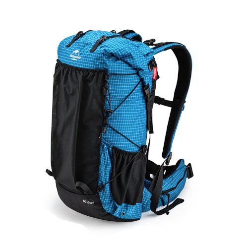 Alternative view of Morral de caminata 60 + 5 litros